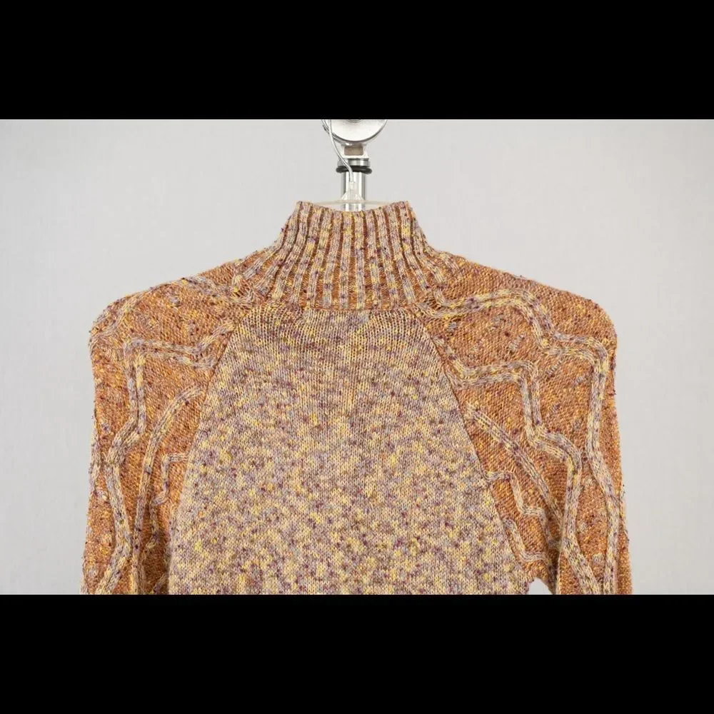 Louna Orange Multicolor Sweater size S